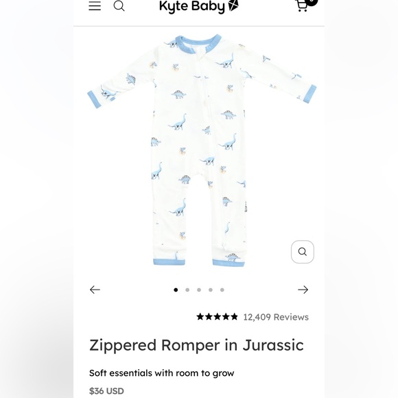 Kyte BABY Other - Kyte baby romper